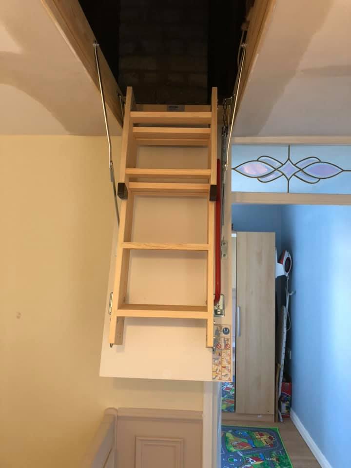 Attic Ladders Ni Loft ladder installers Derry Londonderry
